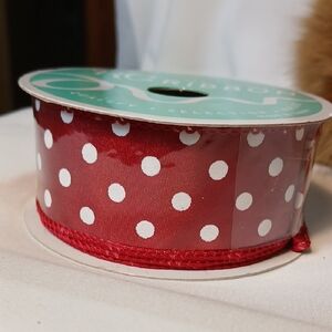 Red Polka Dot Ribbon